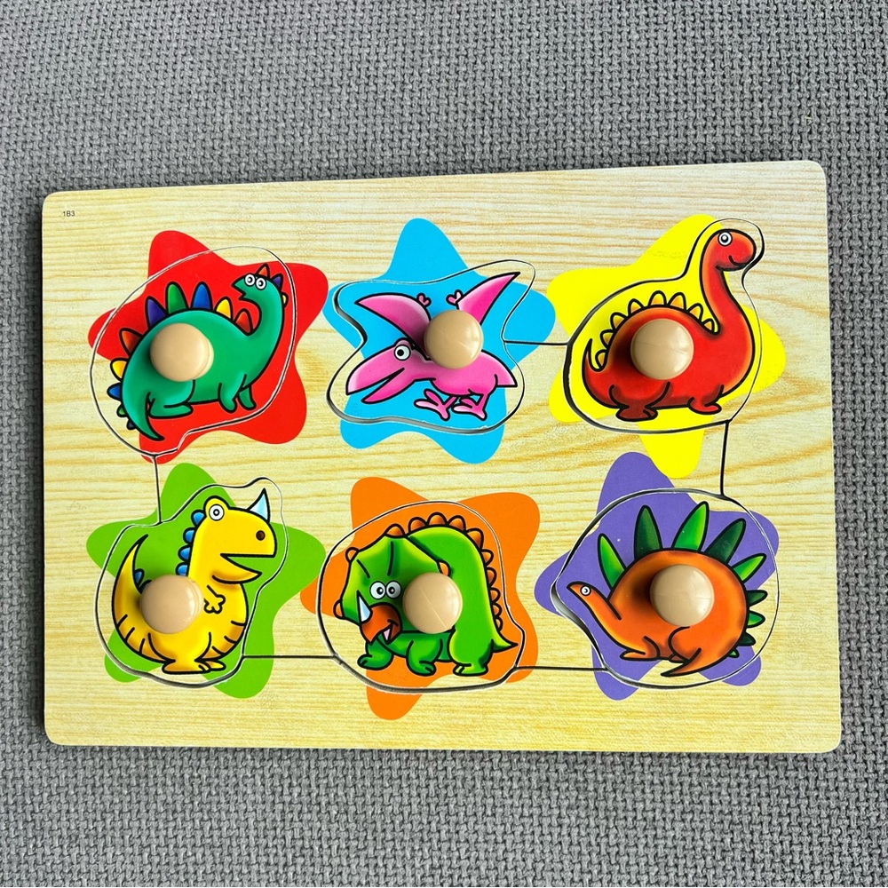 🔆 Bundle items 6 for $30 Wooden Dinosaur Puzzle